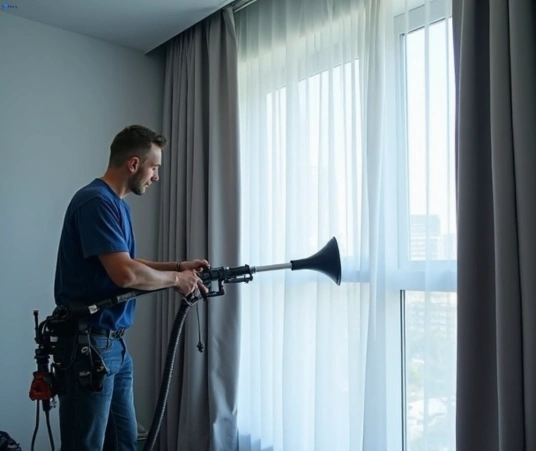 Professional curtain stain removal process equipment Matty Curtain Cleaning eveleigh-nsw